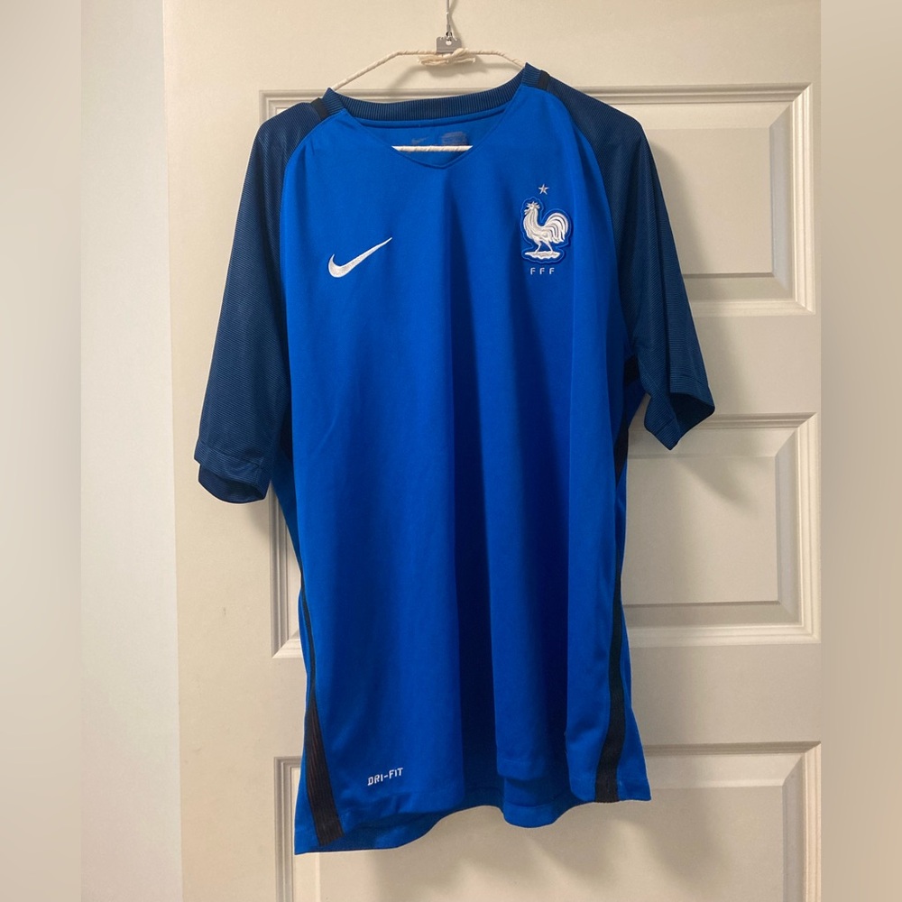 Nike Royal Blue France jersey